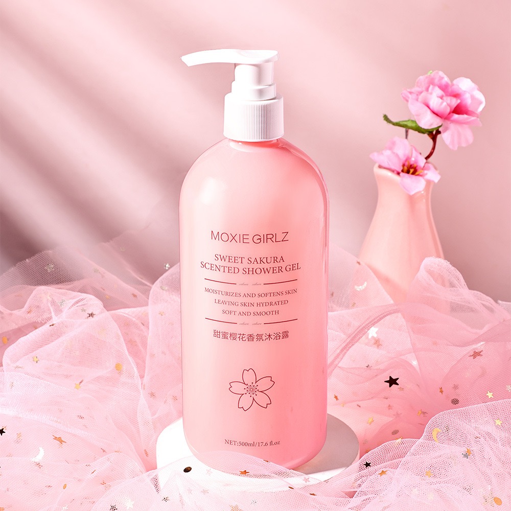 Perfume Fragrance Shower Gel - Gel douche parfum fleur de cerisier