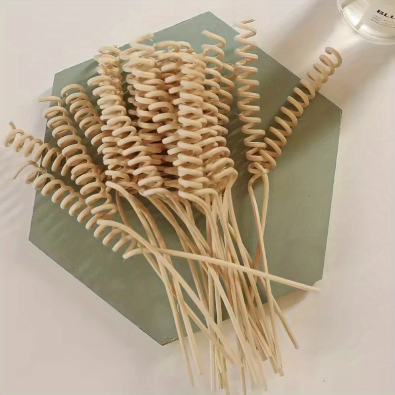 Perfume Fragrance House - Bâtons de rotin incurvés pour plantes,