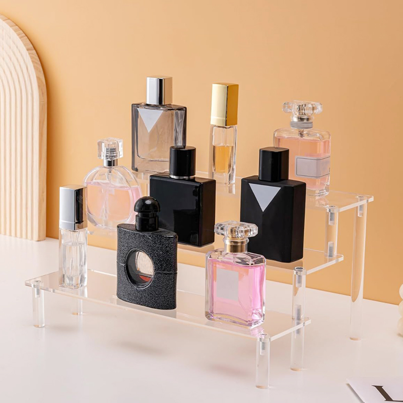 Perfume Villa Fragrance - Présentoir en acrylique à 1-4 niveaux,