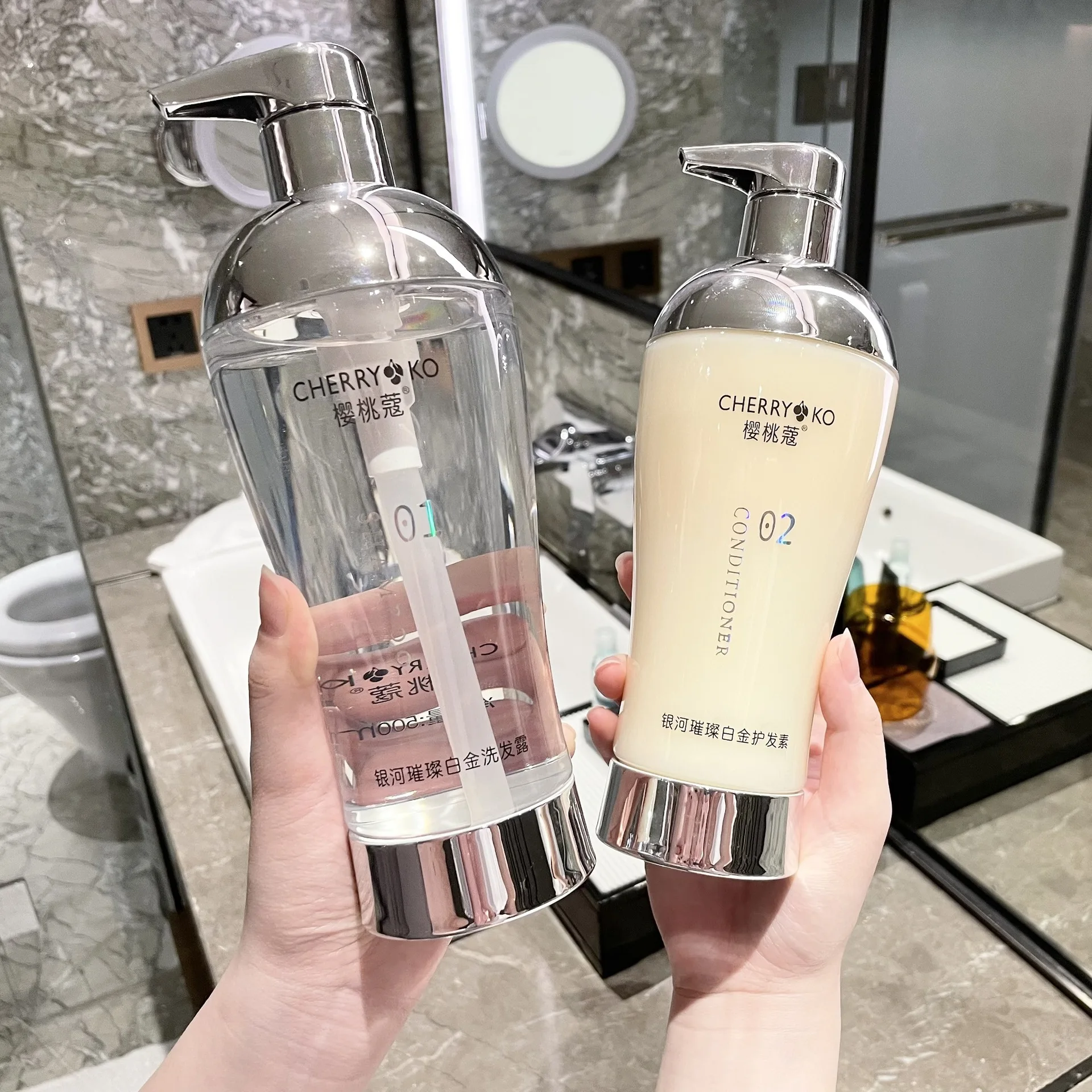 Perfume Fragrance Shampoo - Gel douche galaxie scintillant, Collection de