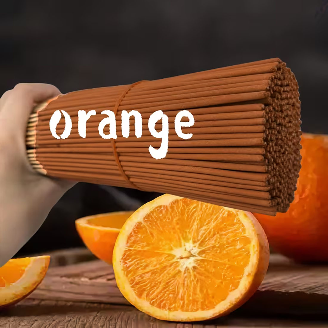 Perfume Villa Fragrance - Les bâtons d'encens orange naturel sont