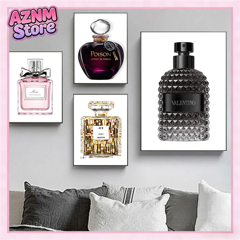 Affiche murale minimaliste san - Perfume Villa Fragrance avis et prix