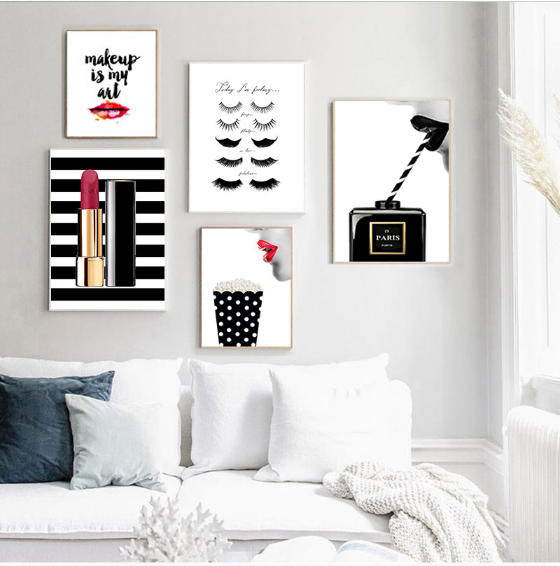 Peinture sur toile vintage pou - Perfume Villa Fragrance avis et prix