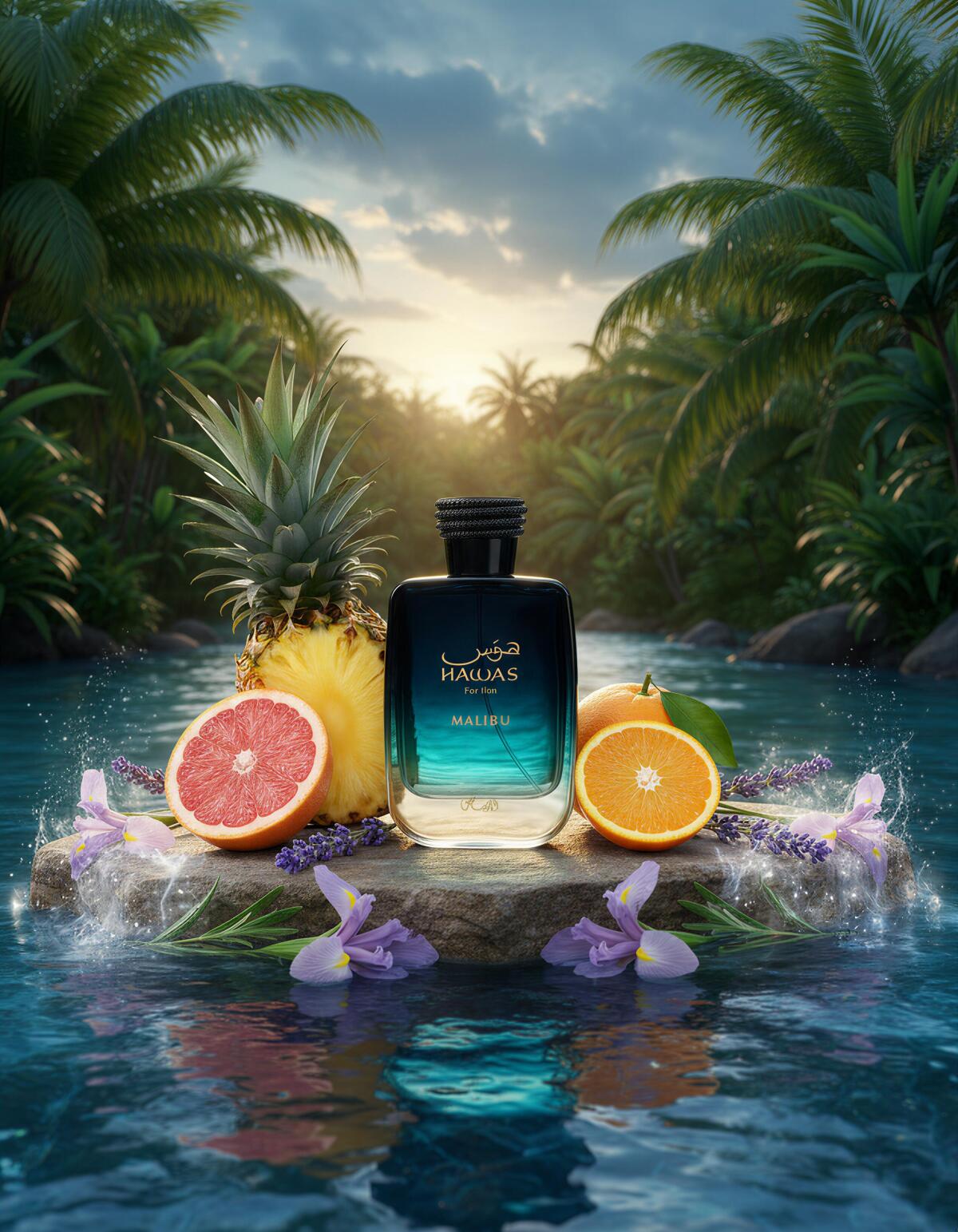 Rasasi Hawas Malibu Pour Homme - Perfume Fresh Fragrance avis et prix
