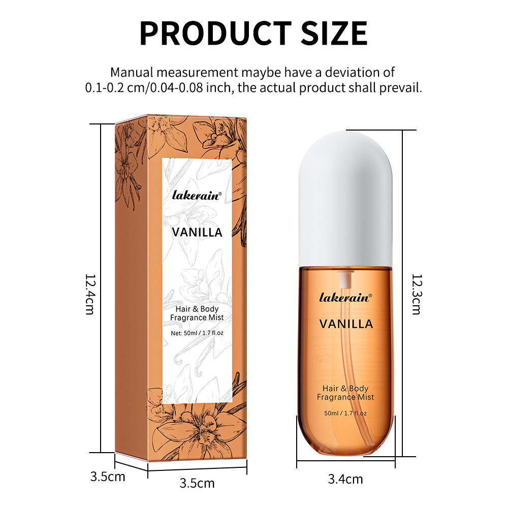 Spray parfumé à la vanille et  - Perfume Fresh Fragrance avis et prix