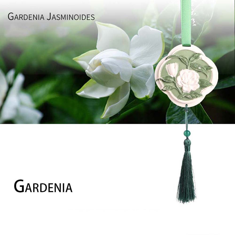 Pendentif parfum de voiture Os - Perfume Gardenia Fragrance avis et prix